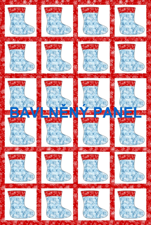 Bavlněný panel 40 x 60 cm — foto 1