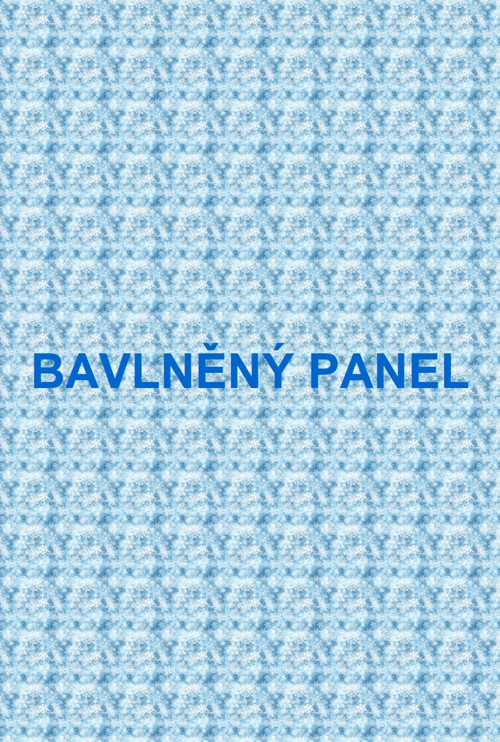 Bavlněný panel 40 x 60 cm
