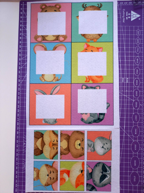 1,2mm Tvrdý korejský filc - vhodný do Quietbook