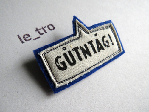 Brož GŮTNTÁG! — foto 1