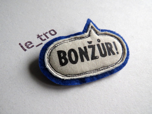 Brož BONŽŮR! — foto 1