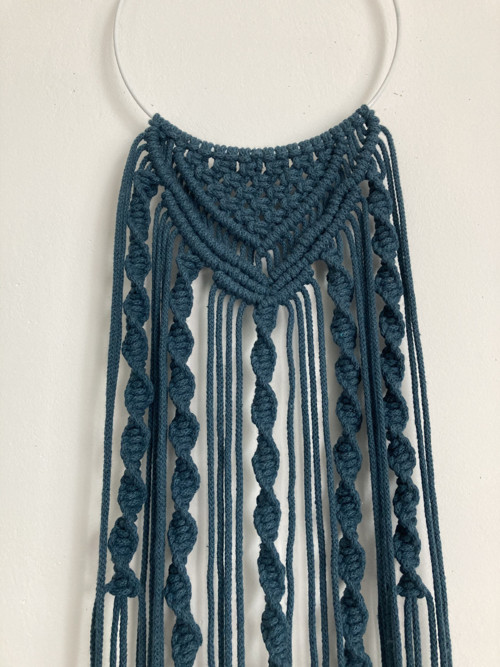 Macramé dekorace na zeď