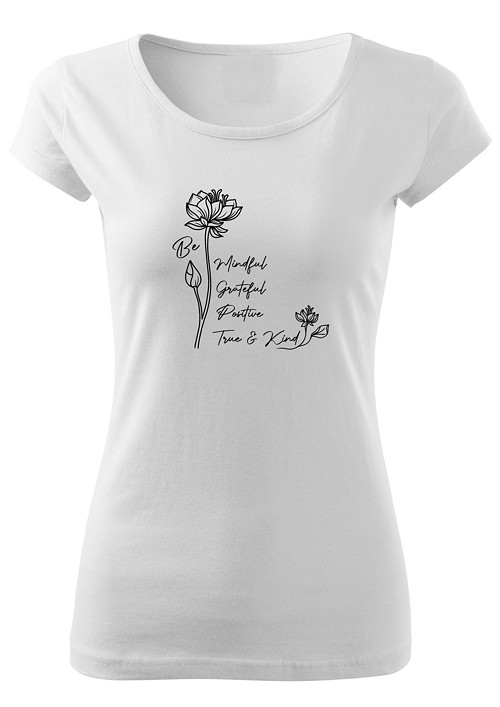 Dámské tričko "Be Mindful" — foto 1