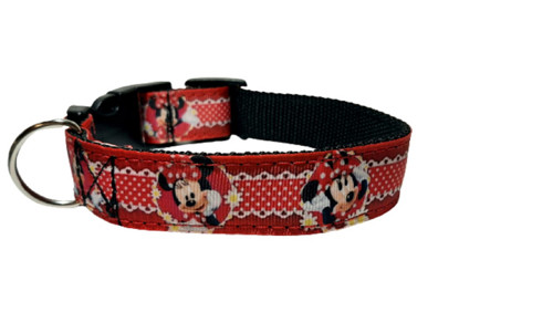 Obojek červený Minnie — foto 1