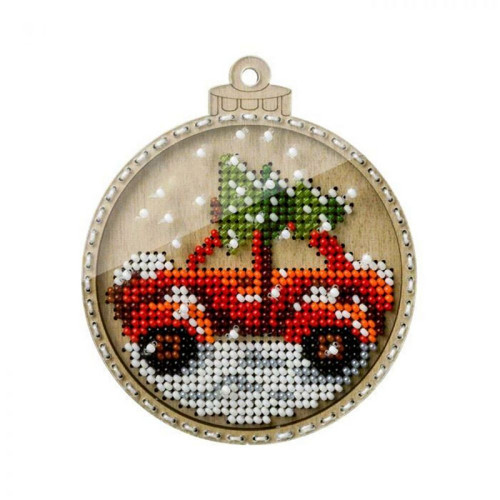 1pc auto s vánoční strom Seed Beaded Diy Kit,
