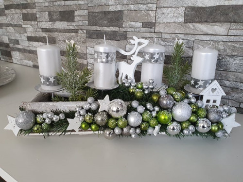 Adventní svícen — foto 1