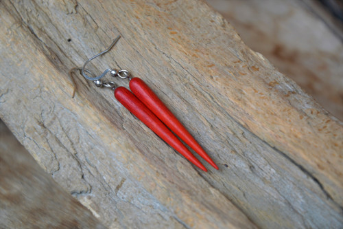 Náušničky chilli-chilli — foto 1