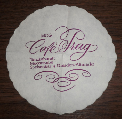 Papírová ROZETKA, Café Prag, Dresden — foto 1