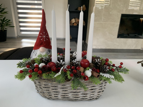 Větší adventní dekorace — foto 1