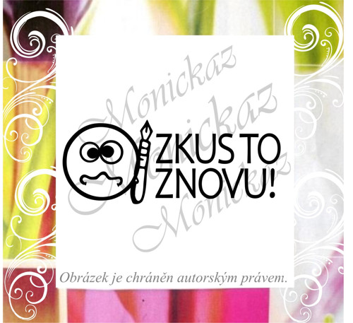 Zkus to znovu pero 647. Razítko.