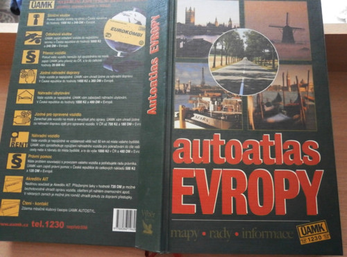 Autoatlas EVROPY v knize