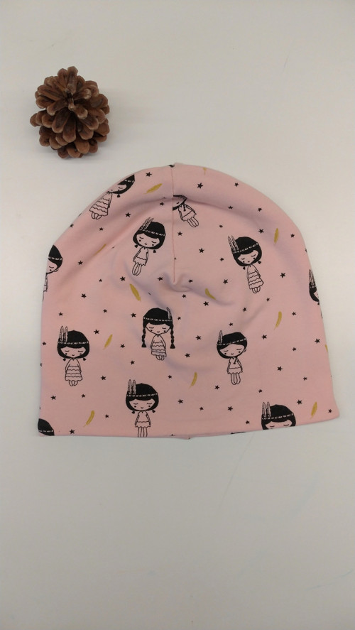 Cepice beanie Indiánka