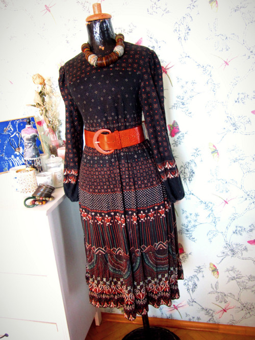 Boho HIPPIE šaty parádní — foto 1