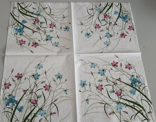 Ubrousek 33x33cm ZVONEČKY