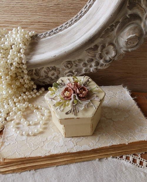 Dárková krabička shabby chic — foto 1