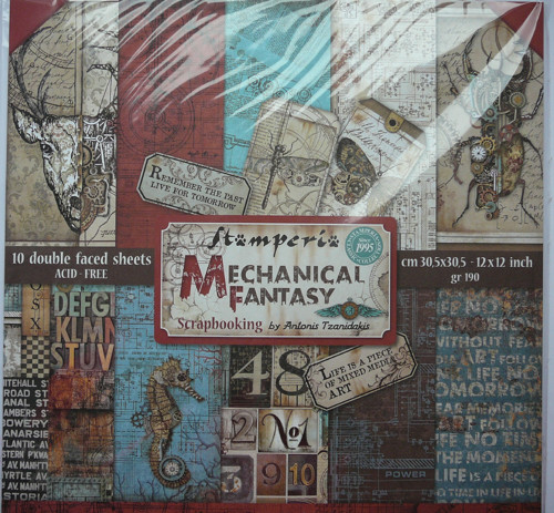 Oboustranné papíry 30,5x30,5 cm, 10 ks