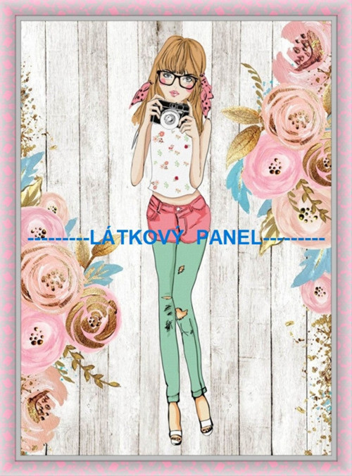 Bavlněný panel 7x10 cm - skladem