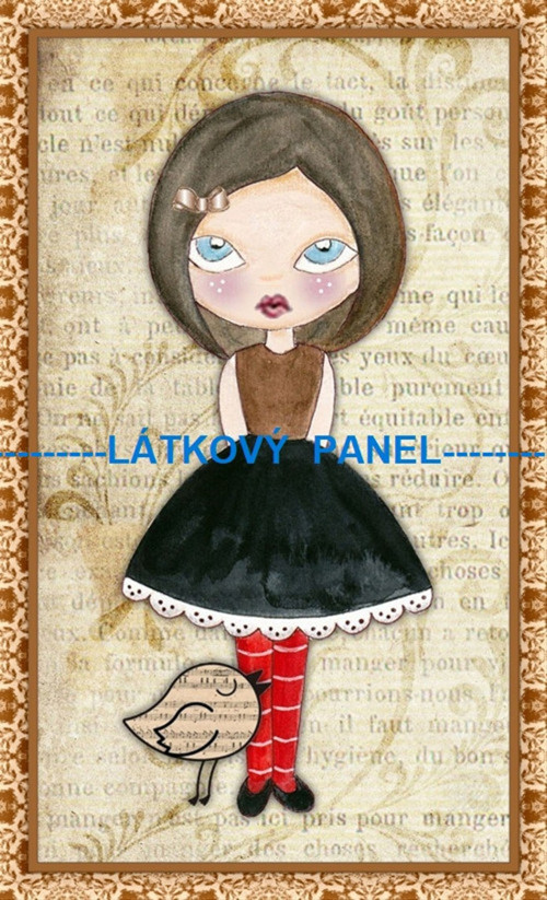 Bavlněný panel 6x10 cm - skladem