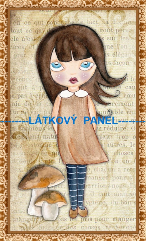 Bavlněný panel 6x10 cm - skladem