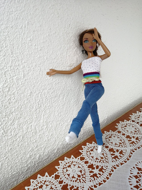 Tepláky s topem a ponožkami — foto 1