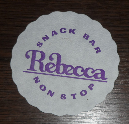 Papírová ROZETKA • Snack bar Rebecca