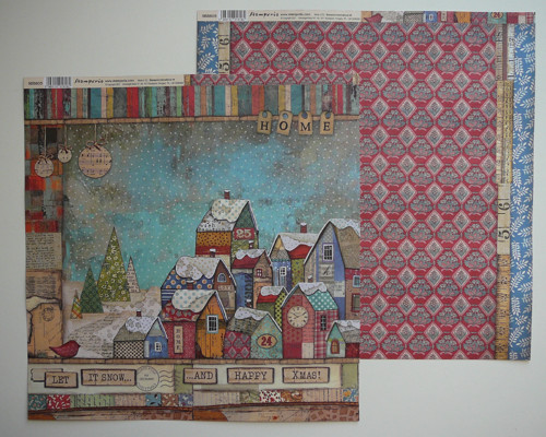 Oboustranný papír 30,5x30,5 cm
