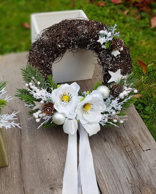 Věneček "Bílé vánoce" — foto 1