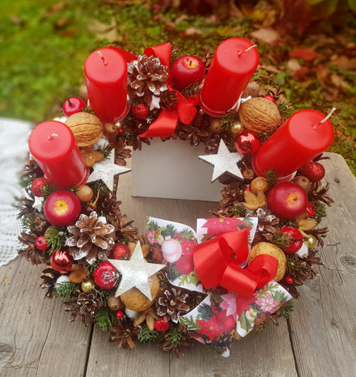 Adventní věnec "Vánoce tradičně" - rezervace — foto 1