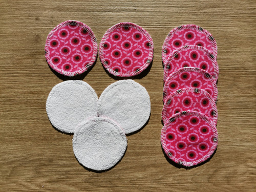 Odličovací tamponky - Růžové