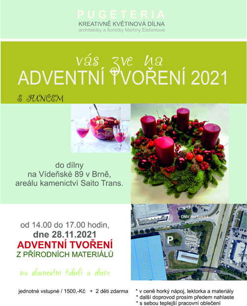 Adventní tvoření Ostrava 11.12.2027