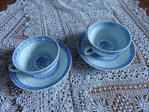 Rýžové pole - porcelán — foto 1