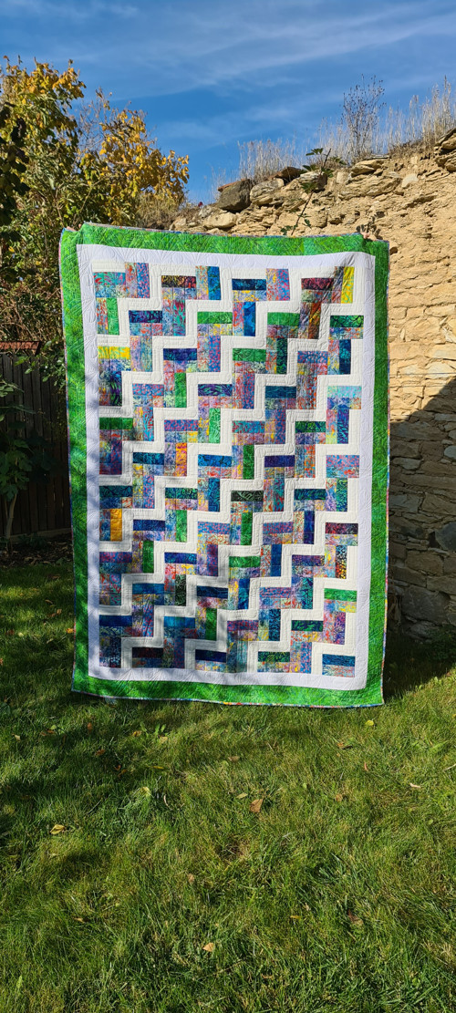 Zig zag quilt
