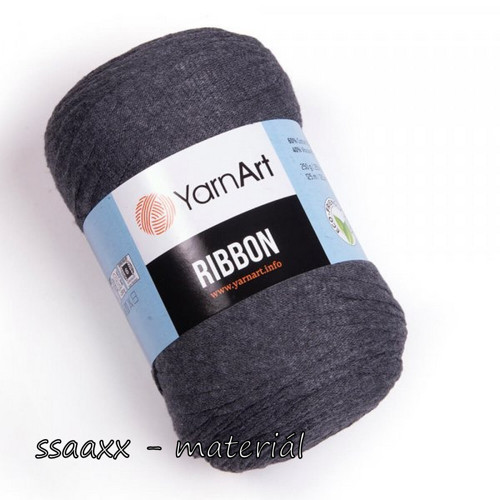 Příze Ribbon ~ antracitová 758