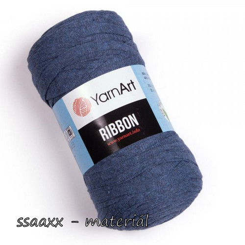 Příze Ribbon ~ modro-šedá 761