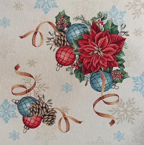 GOBELÍNOVÝ PANEL 45x45 - Španělsko/vánoční hvězdy