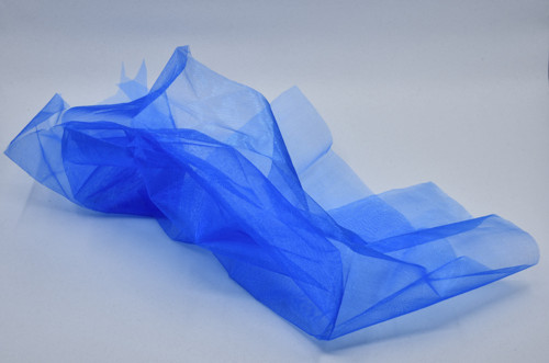 Organza modrá — foto 1