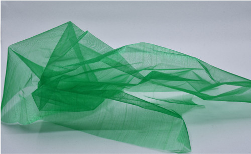 Organza tmavě zelená — foto 1