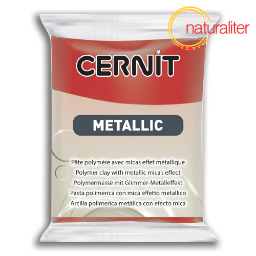 CERNIT Metallic 400 - červená 56g — foto 1