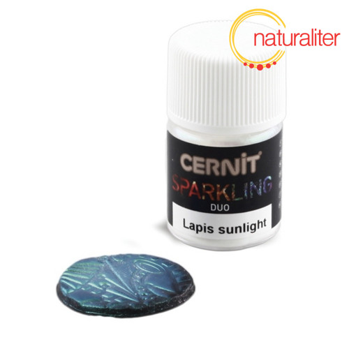 Prášek CERNIT Sparkling Duo sluneční lapis 2g
