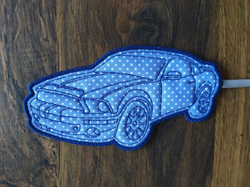 Záložka do knihy auto — foto 1