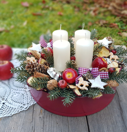 Adventní svícen "Vánoční pečení" — foto 1
