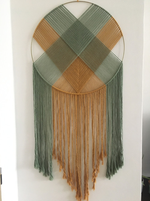 Macramé lapač snů — foto 1