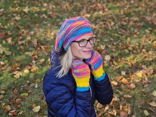Palčáky Duha 100 % merino — foto 1