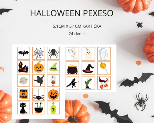 Halloween pexeso