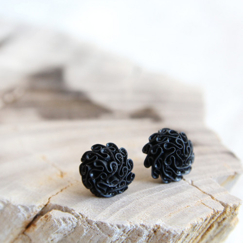 Náušnice Black — foto 1