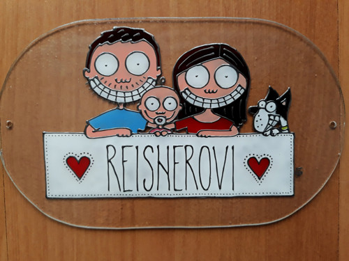 Jmenovka na dveře