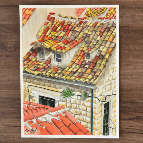 Střechy Dubrovníku