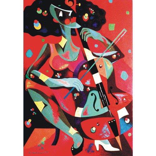 Obraz "Cellistka"