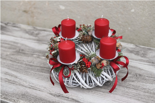 Vínovo-bílý advent — foto 1