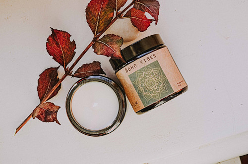 Sójová svíčka - BOHO VIBES .... 120 ML — foto 1